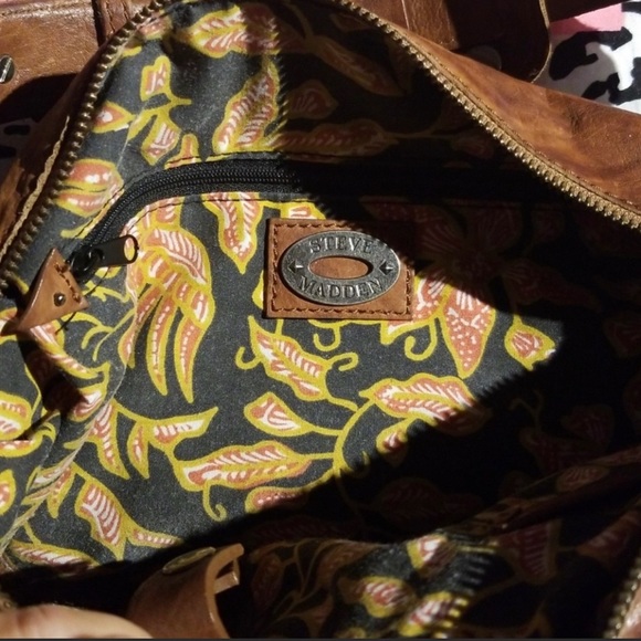 Vintage Steve Madden - Genuine Leather Studded Handbag - Picture 2 of 2
